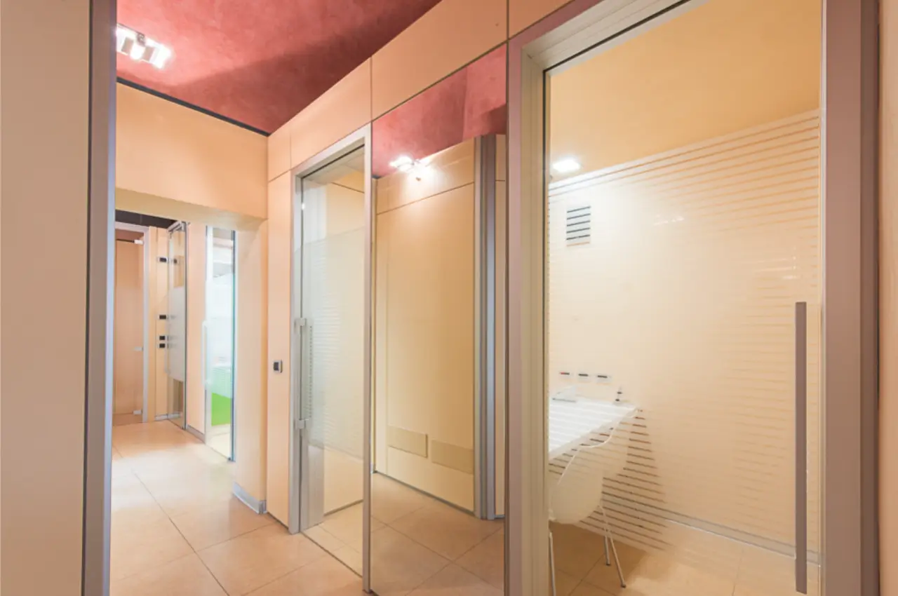 Vista degli ambienti interni dello Studio Dentistico GTF a Parma