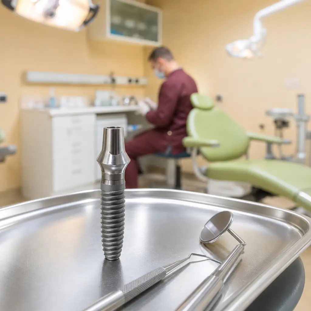 Implantologia dentale Parma impianto in titanio Studio Dentistico GTF