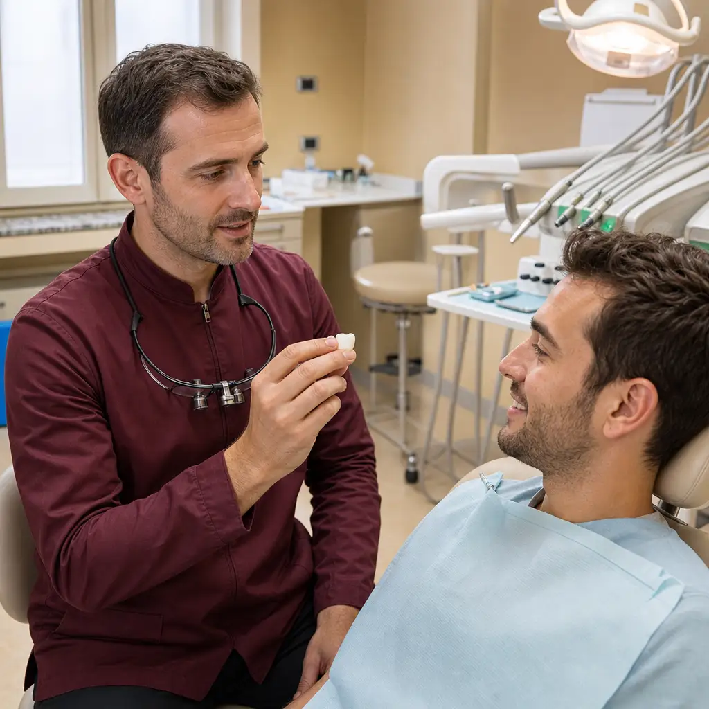 Protesi dentarie Parma corone fisse in ceramica Studio Dentistico GTF